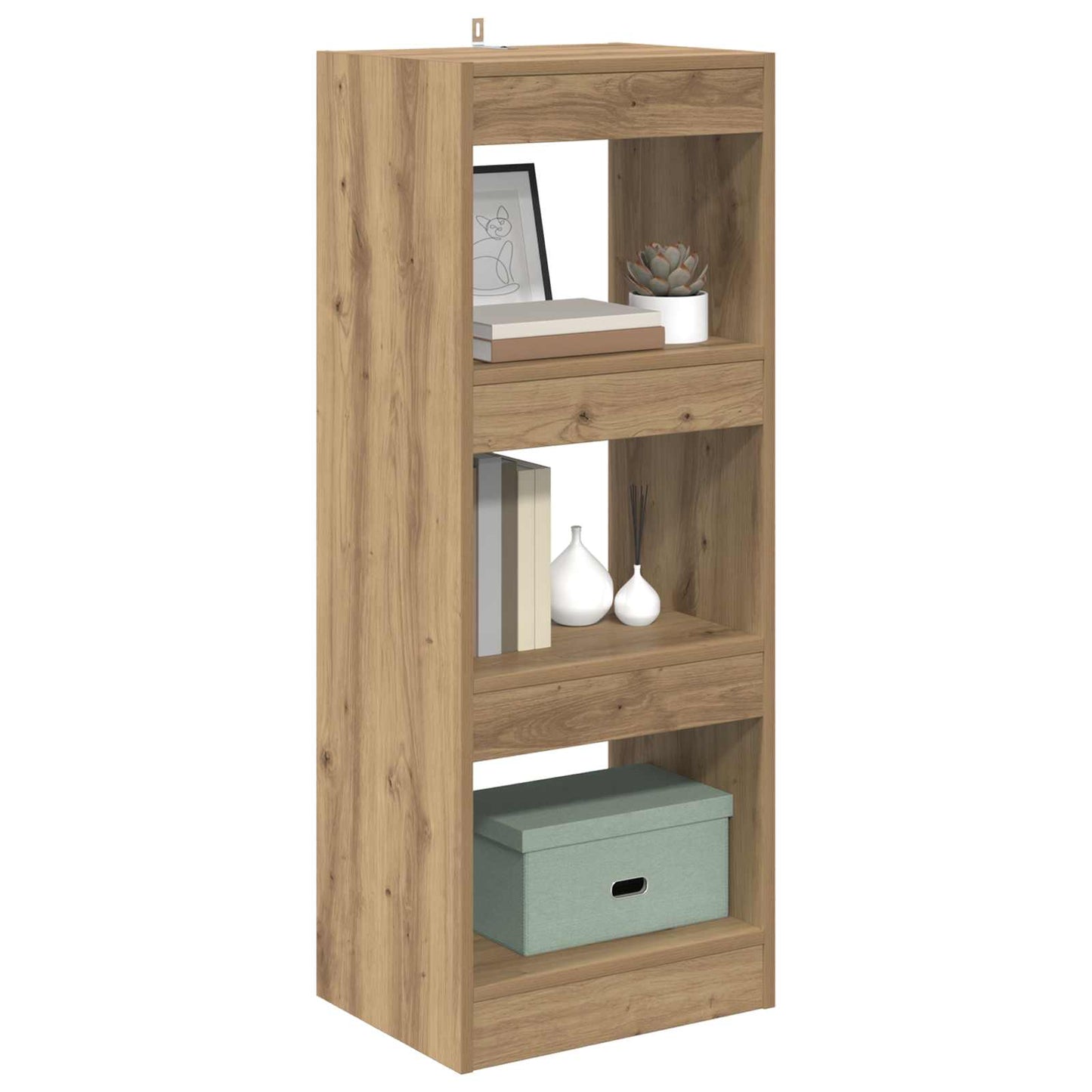 Armadio per Libri 3 livelli 37 x 30 x 103 cm Legno multistrato | homemem39
