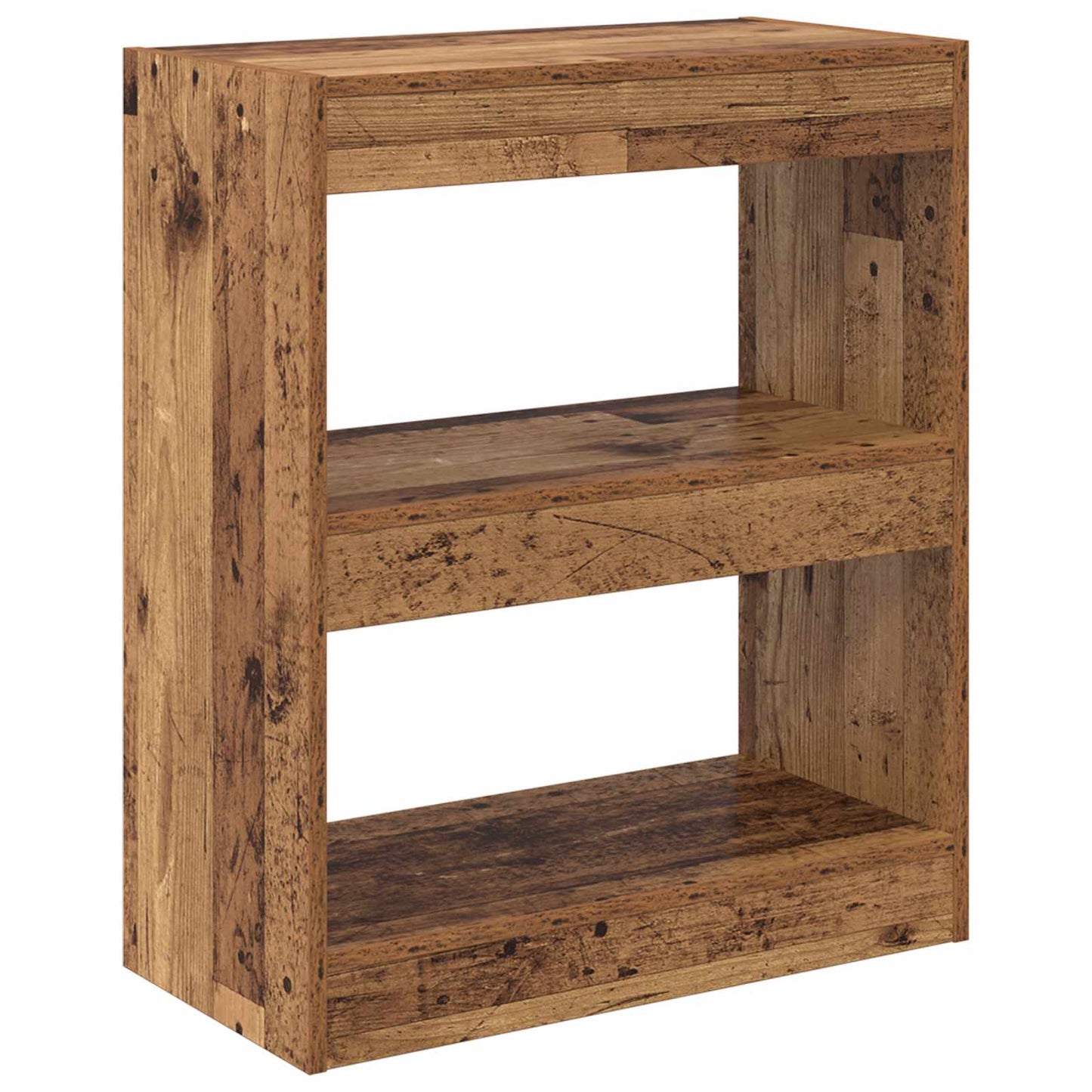 Armadio per Libri Legno vecchio 60 x 30 x 72 cm | homemem39
