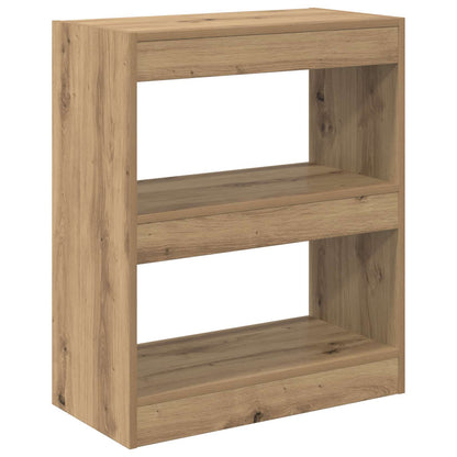 Armadio per Libri 2 livelli 60 x 30 x 72 cm Legno multistrato | homemem39
