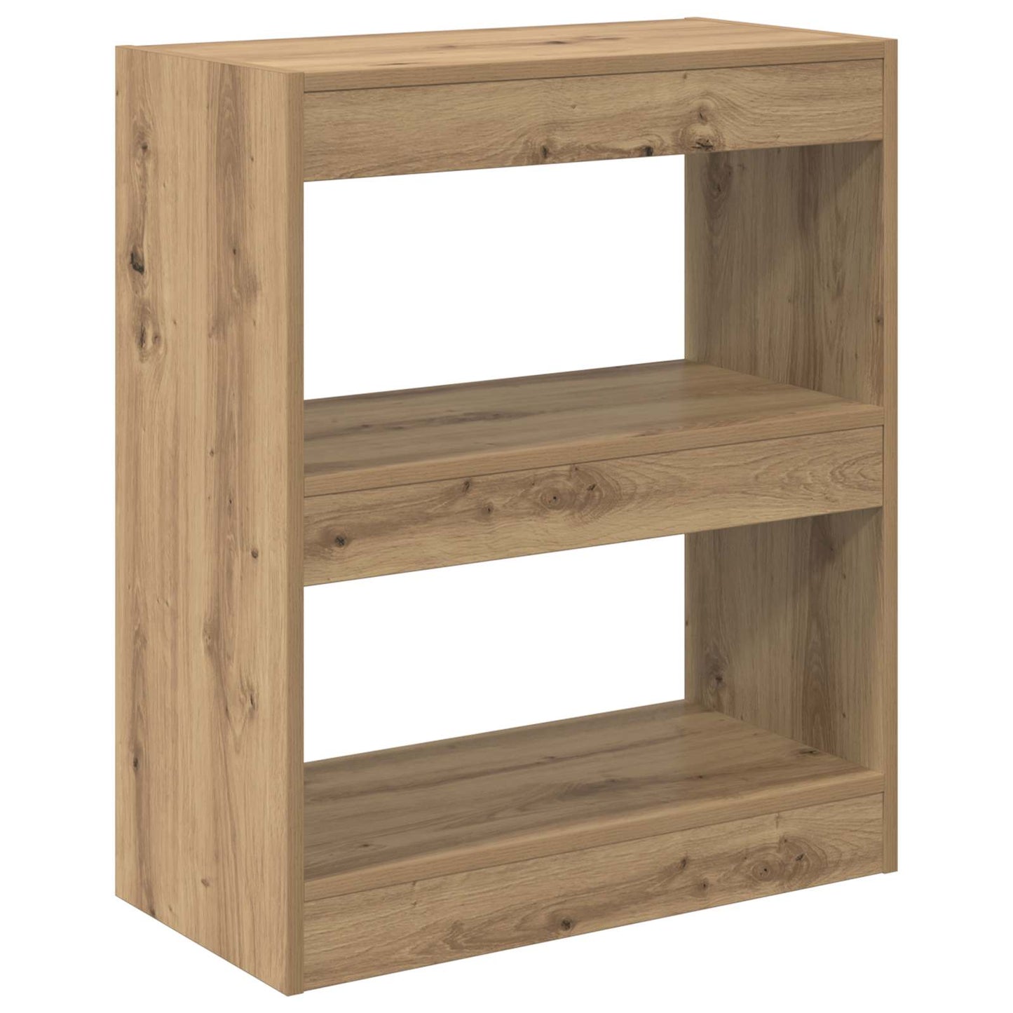Armadio per Libri 2 livelli 60 x 30 x 72 cm Legno multistrato | homemem39