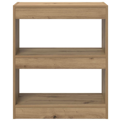 Armadio per Libri 2 livelli 60 x 30 x 72 cm Legno multistrato | homemem39