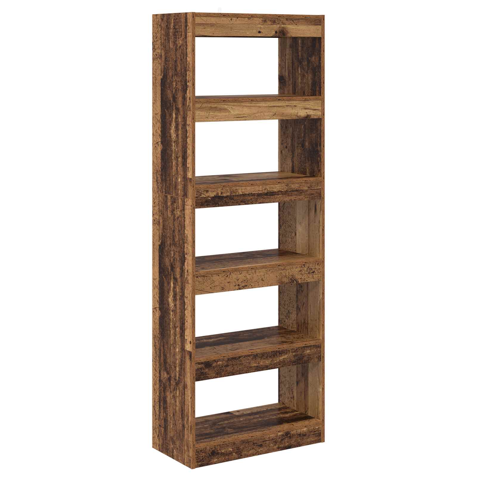 Armadio per Libri Legno vecchio 60 x 30 x 166 cm | homemem39