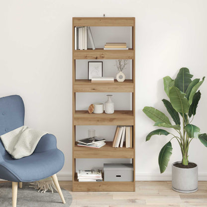 Armadio per Libri 5 livelli 60 x 30 x 166 cm Legno multistrato | homemem39