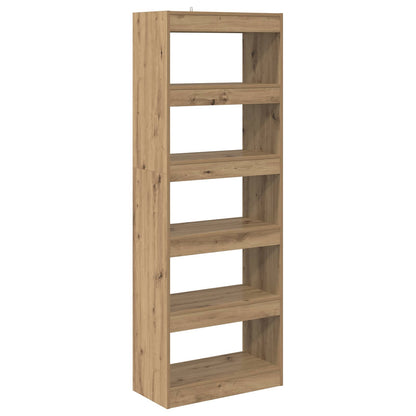 Armadio per Libri 5 livelli 60 x 30 x 166 cm Legno multistrato | homemem39