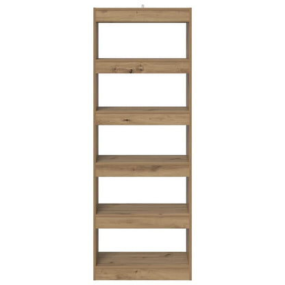 Armadio per Libri rovere artigianale 60 x 30 x 166 cm