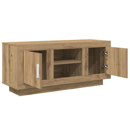 Mobile TV Rovere artigianale 102 x 35 x 45 cm Legno multistrato
