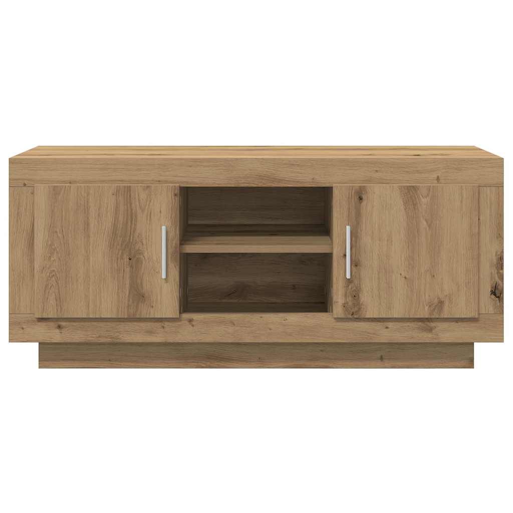 Mobile TV Rovere artigianale 102 x 35 x 45 cm Legno multistrato