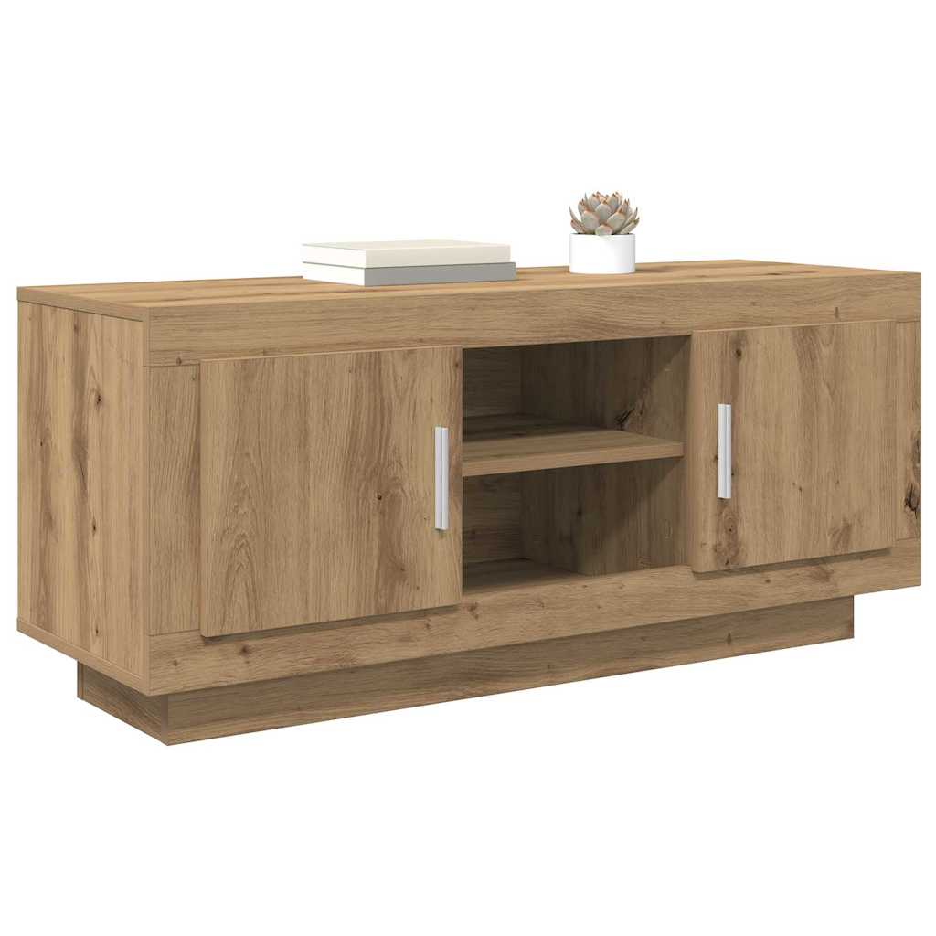 Mobile TV Rovere artigianale 102 x 35 x 45 cm Legno multistrato