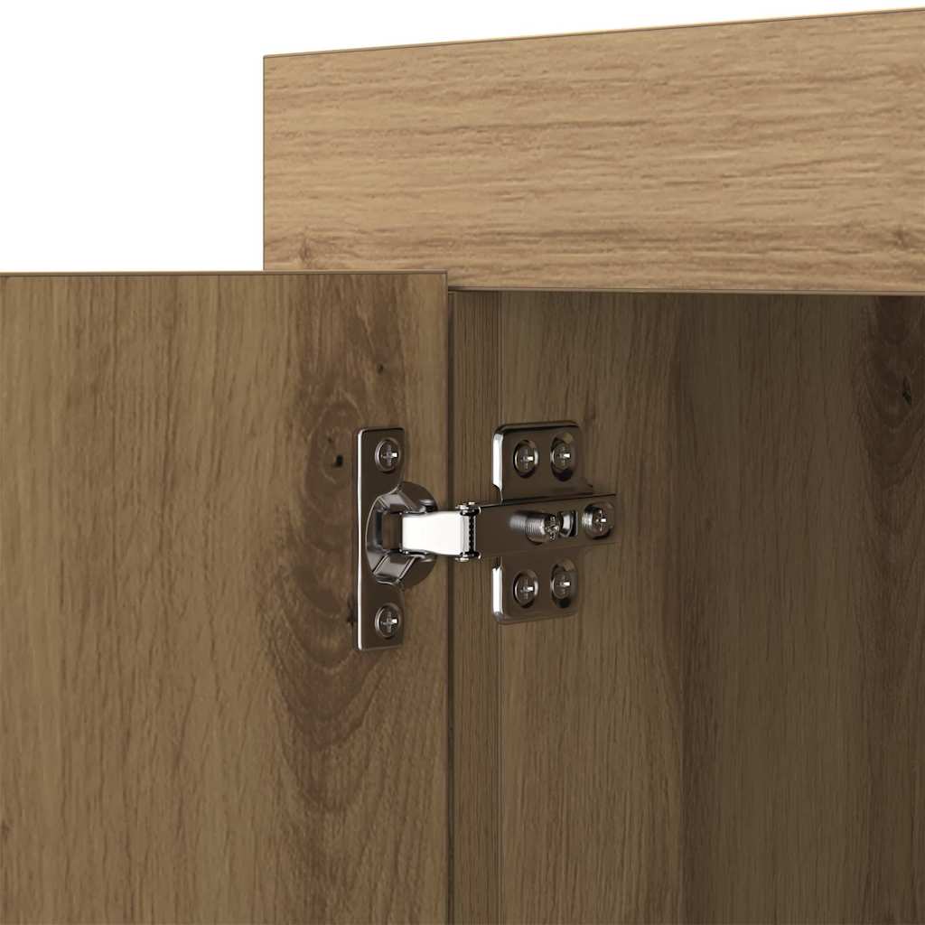 Credenza Rovere artigianale 80 x 40 x 75 cm Legno multistrato