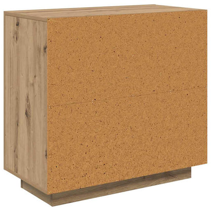 Credenza Rovere artigianale 80 x 40 x 75 cm Legno multistrato