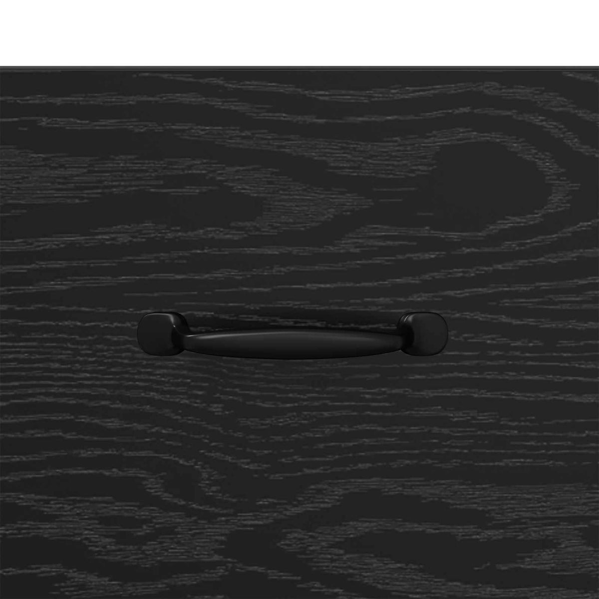 Armadio da Notte Rovere Nero 40 x 40.5 x 66 cm | homemem39