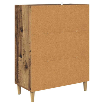 Credenza Legno vecchio 70 x 34 x 90 cm Legno multistrato