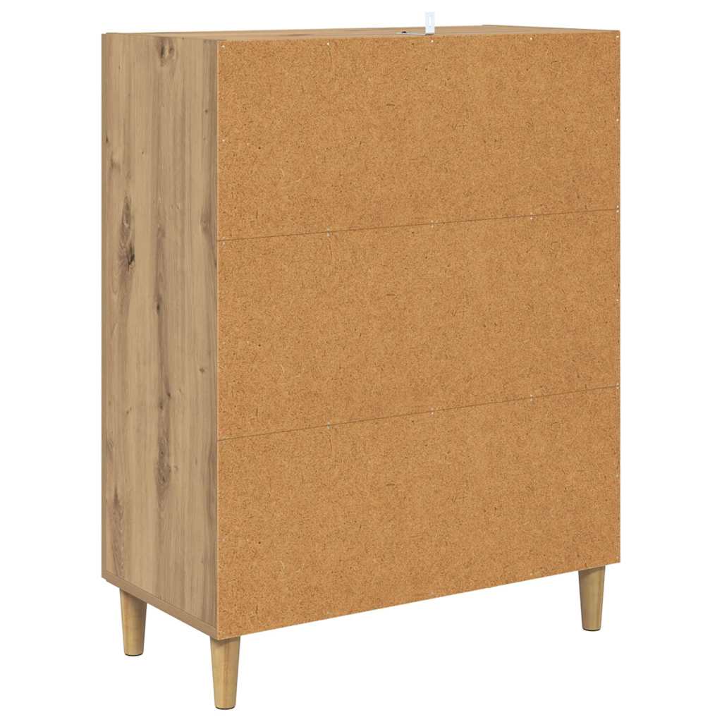 Credenza Rovere artigianale 70 x 34 x 90 cm Legno multistrato