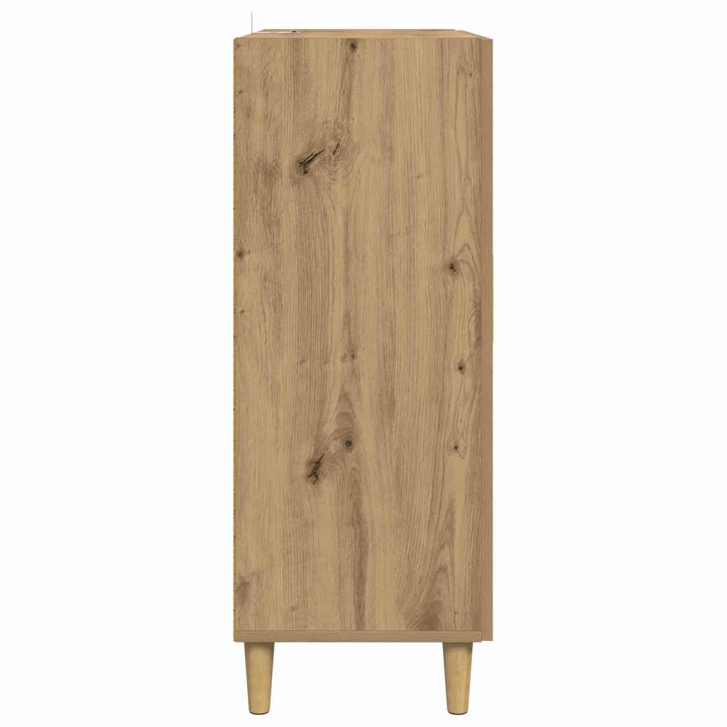 Credenza Rovere artigianale 70 x 34 x 90 cm Legno multistrato
