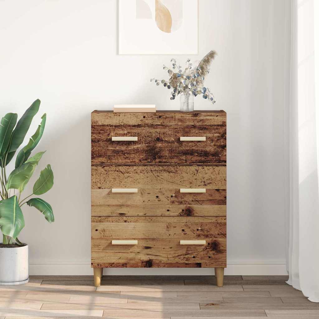 Credenza Legno vecchio 69,5 x 34 x 90 cm Legno multistrato