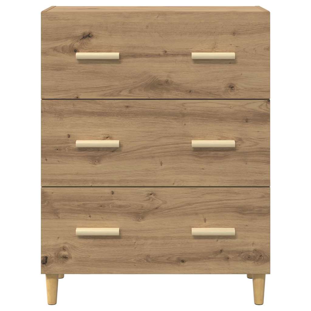 Credenza Rovere artigianale 69,5 x 34 x 90 cm Legno multistrato