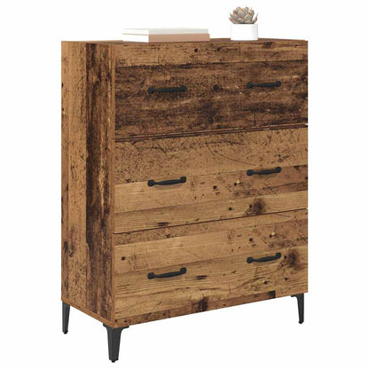 Credenza con cassetto Legno vecchio 69,5 x 34 x 90 cm