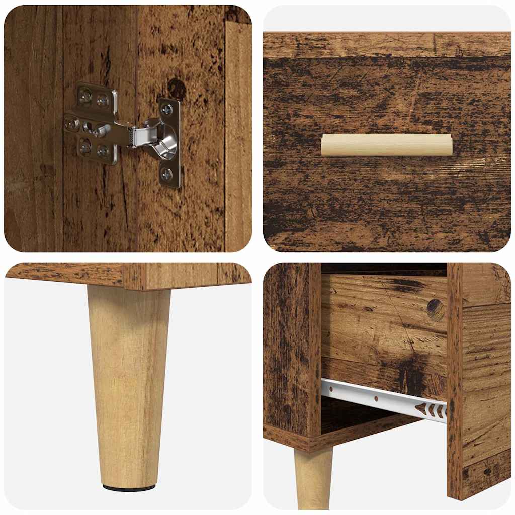 Credenza Legno vecchio 34 x 69.5 x 90 cm Legno multistrato