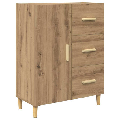 Credenza Rovere artigianale 34 x 69.5 x 90 cm Legno multistrato
