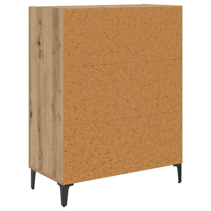 Credenza Rovere artigianale 69,5 x 34 x 90 cm Legno multistrato