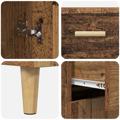 Credenza Legno vecchio 34 x 69.5 x 89 cm Legno multistrato