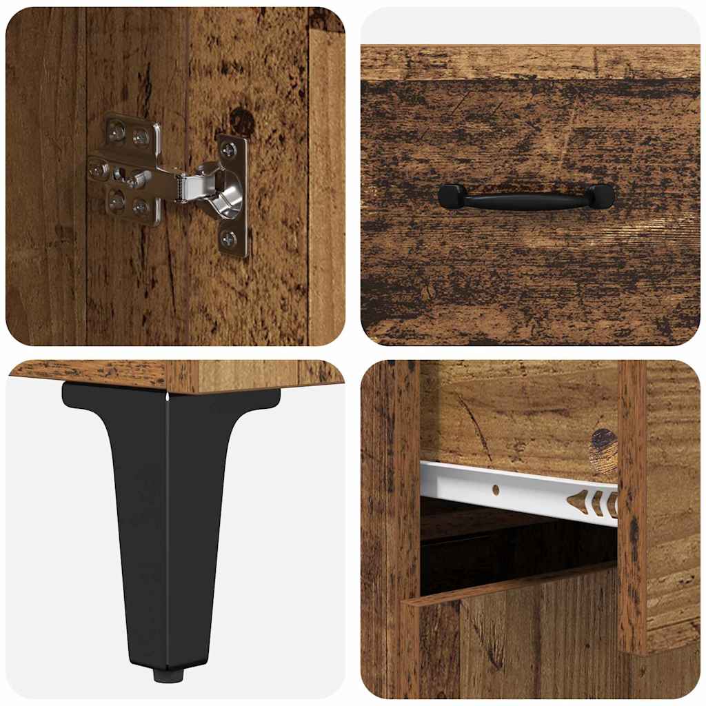 Credenza Legno vecchio 69,5 x 34 x 90 cm Legno multistrato