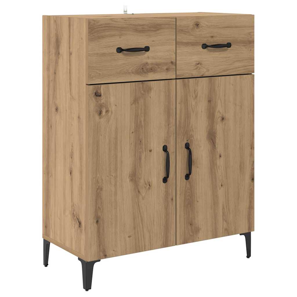 Credenza Rovere artigianale 69,5 x 34 x 90 cm Legno multistrato