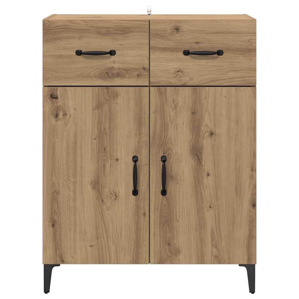 Credenza Rovere artigianale 69,5 x 34 x 90 cm Legno multistrato