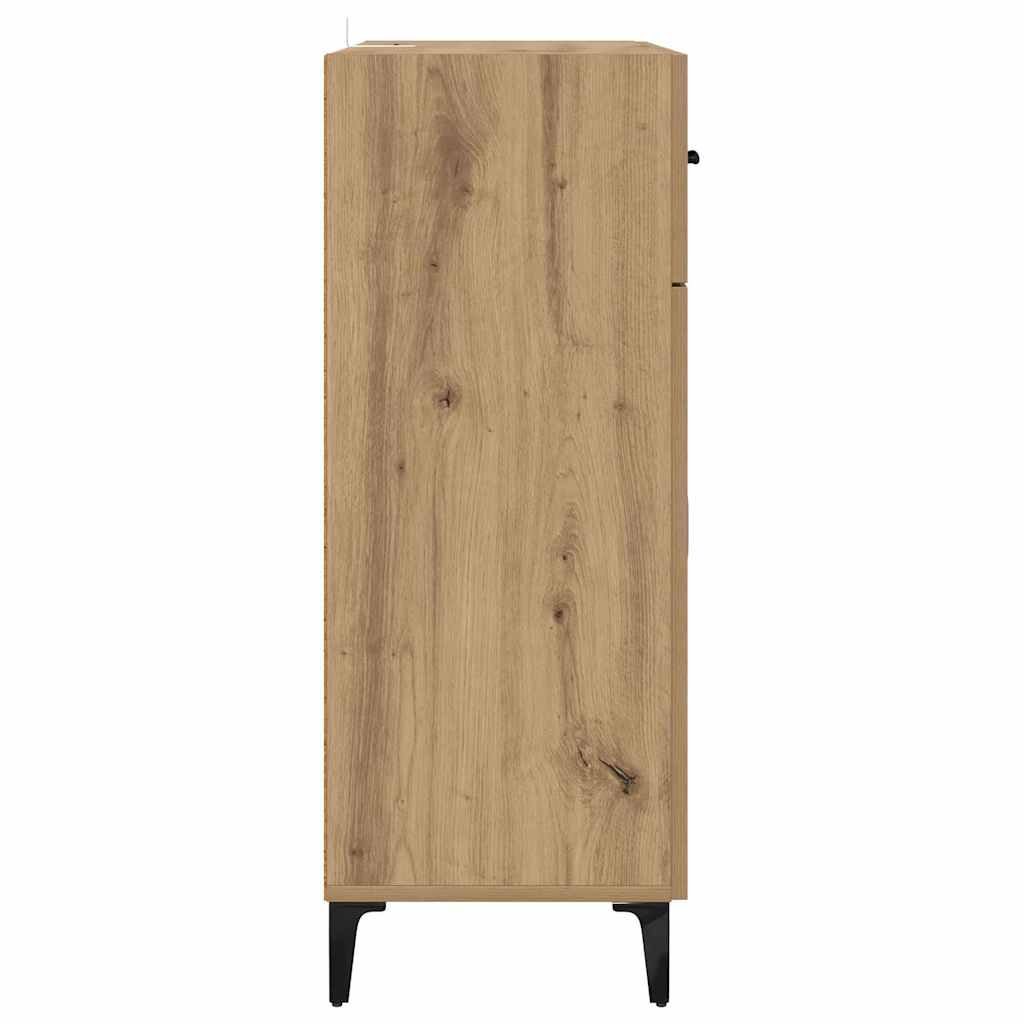 Credenza Rovere artigianale 69,5 x 34 x 90 cm Legno multistrato