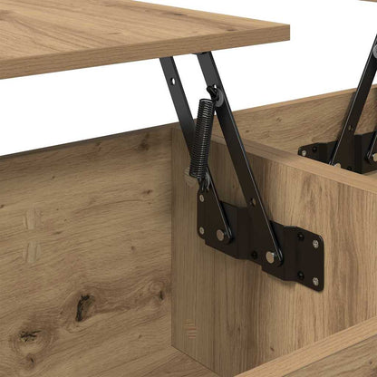 Tavolino da salotto Rovere artigianale 102 x 50,5 x 46,5 cm