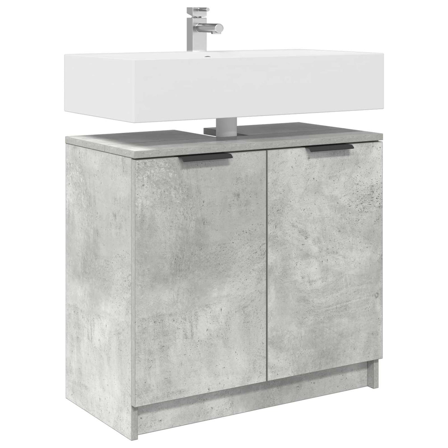 Mobile da Bagno Grigio cemento 64,5 x 33,5 x 59 cm | homemem39