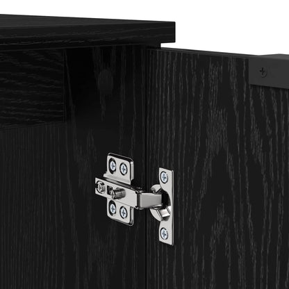 Mobile da Bagno Rovere Nero 64,5 x 33,5 x 59 cm | homemem39