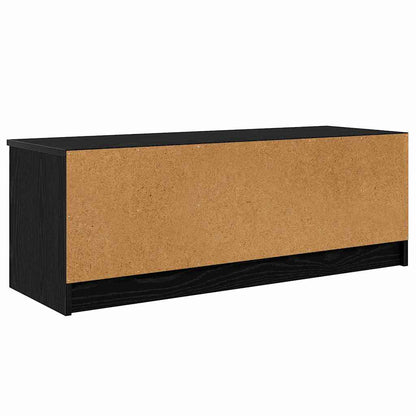 Mobile TV Rovere Nero 102 x 35 x 36,5 cm Legno multistrato