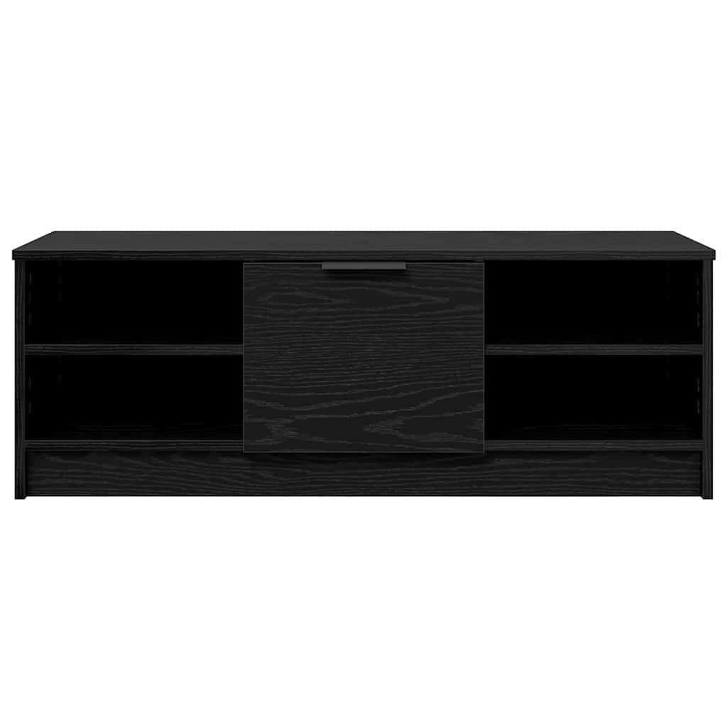 Mobile TV Rovere Nero 102 x 35 x 36,5 cm Legno multistrato