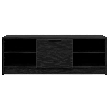 Mobile TV Rovere Nero 102 x 35 x 36,5 cm Legno multistrato