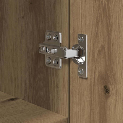 Credenza Rovere artigianale 30 x 30 x 70 cm Legno multistrato