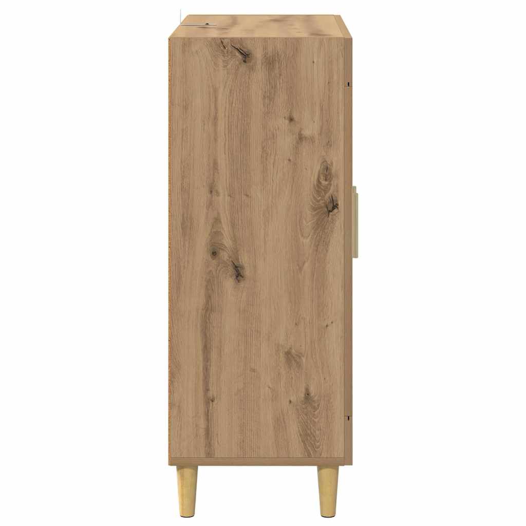 Credenza Rovere artigianale 69,5 x 34 x 90 cm Legno multistrato