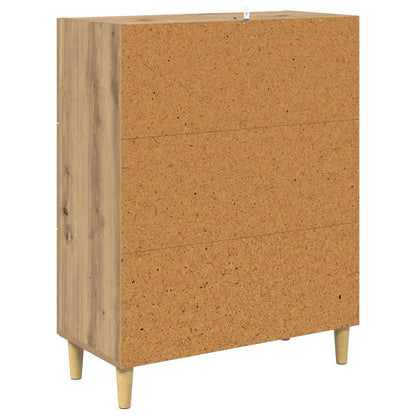 Credenza Rovere artigianale 69,5 x 34 x 90 cm Legno multistrato