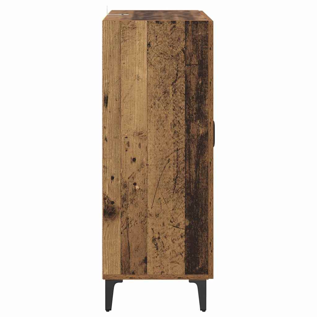 Credenza con cassetto Legno vecchio 69,5 x 34 x 90 cm