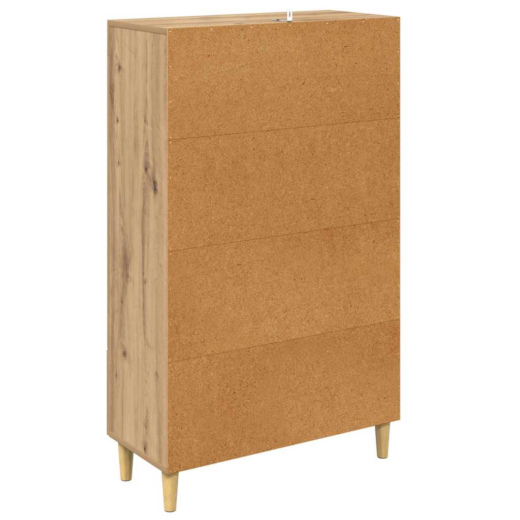 Credenza Rovere artigianale 70 x 31 x 115 cm Legno multistrato