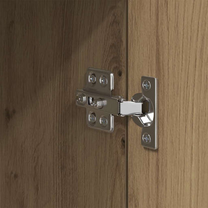 Credenza Rovere artigianale 34,5 x 34 x 90 cm Legno multistrato