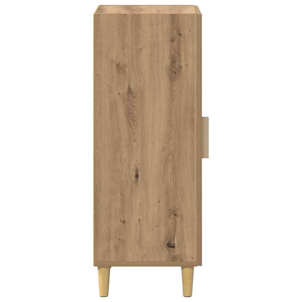 Credenza Rovere artigianale 34,5 x 34 x 90 cm Legno multistrato