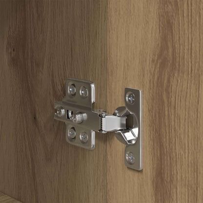 Credenza Rovere artigianale 34,5 x 34 x 90 cm Legno multistrato