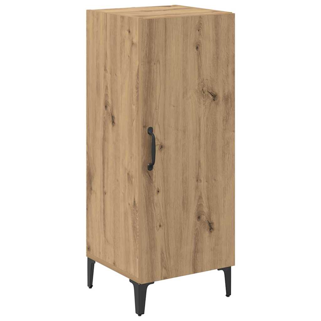 Credenza Rovere artigianale 34,5 x 34 x 90 cm Legno multistrato