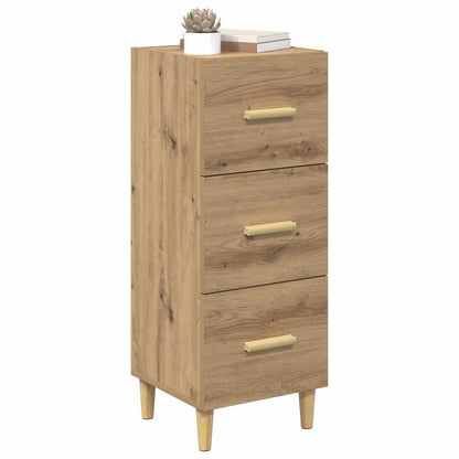 Credenza rovere artigianale 34.5 x 34 x 90 cm Legno multistrato