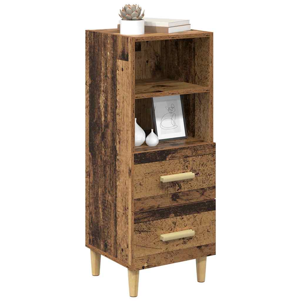 Credenza Legno vecchio 34 x 34,5 x 90 cm Legno multistrato