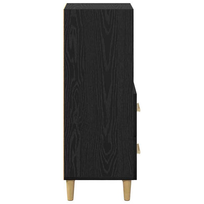 Credenza Rovere nero 34 x 34,5 x 90 cm Legno multistrato