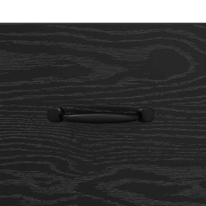 Credenza Rovere nero 34 x 34.5 x 90 cm Legno multistrato