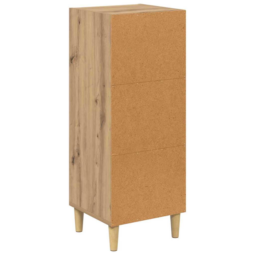 Credenza Rovere artigianale 34,5 x 32,5 x 90 cm