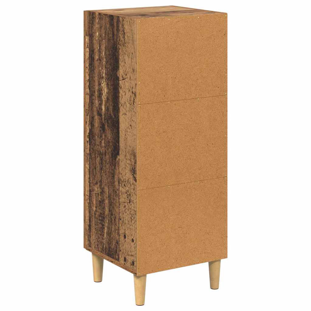 Credenza Legno vecchio 34.5 x 32.5 x 90 cm Legno multistrato